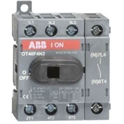 Interruptor Seccionador Ot40f4n2 Abb 1sca104932r1001 Interruptor Seccionador Ot40f4n2 Abb 1sca104932r1001