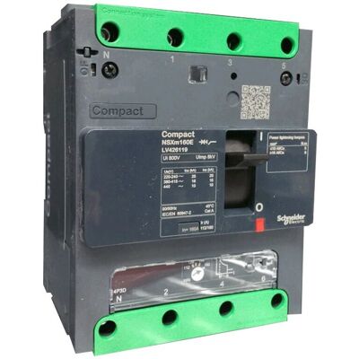 Disyuntor Schneider NSXM 16A - 4 polos compacto - 690V Disyuntor Schneider NSXM 16A - 4 polos compacto - 690V