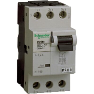 Schneider Electric P25M - Interruptor de protección de motor - 18A - 3P - IP20 - IEC 60947-2 Schneider Electric P25M - Interruptor de protección de motor - 18A - 3P - IP20 - IEC 60947-2