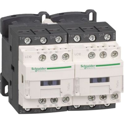 Schneider Electric - Contacteur Inverseur Tesys Lc2d 3p Ac3 440v 12 A Bobine 24 Vcc - Lc2d12bd Schneider Electric - Contacteur Inverseur Tesys Lc2d 3p Ac3 440v 12 A Bobine 24 Vcc - Lc2d12bd