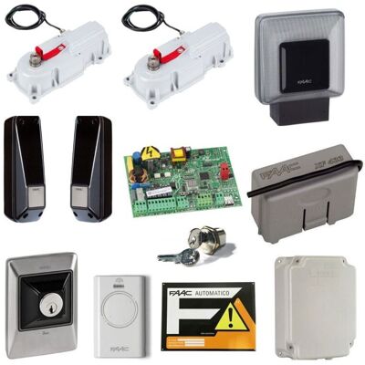 Kit Power Faac 230v Verde Motor Subterráneo Con Puerta De 2m Sin Cajas 106746445 Kit Power Faac 230v Verde Motor Subterráneo Con Puerta De 2m Sin Cajas 106746445