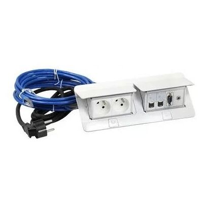 Legrand 054042 Mosaico Enchufe USB/Audio/Red - Blanco Legrand 054042 Mosaico Enchufe USB/Audio/Red - Blanco