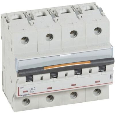 Disyuntor Legrand 409850 Dx≥ - Tornillo/tornillo - 4p/400v/40a/25ka Disyuntor Legrand 409850 Dx≥ - Tornillo/tornillo - 4p/400v/40a/25ka