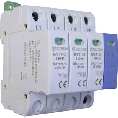 LEUTRON 380701 EPS T1+2/3+1-320-12.5-FM Protector de sobretensiones - Protector de sobretensiones LEUTRON 380701 EPS T1+2/3+1-320-12.5-FM Protector de sobretensiones - Protector de sobretensiones