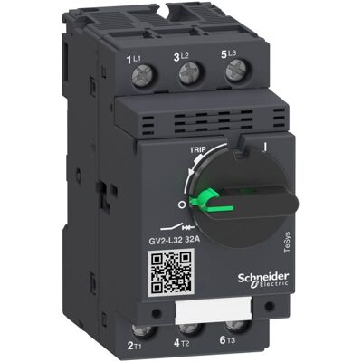 Schneider Electric - Disjoncteur Moteur Gv2l 32 A 3p 3d Déclencheur Magnétique - Gv2l32 Schneider Electric - Disjoncteur Moteur Gv2l 32 A 3p 3d Déclencheur Magnétique - Gv2l32