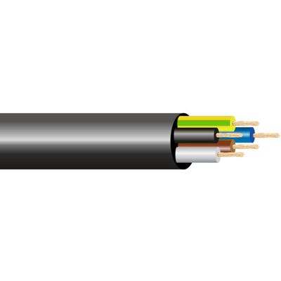 EDM Cable Eléctrico 6x0,75mm 50v Negro Euro/mts EDM Cable Eléctrico 6x0,75mm 50v Negro Euro/mts