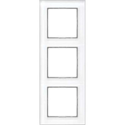 Jung Marco De Vidrio 3 Veces, A Creation, Blanco Alpino, Montaje Vertical Y Horizontal Ac 583 Gl Ww Jung Marco De Vidrio 3 Veces, A Creation, Blanco Alpino, Montaje Vertical Y Horizontal Ac 583 Gl Ww
