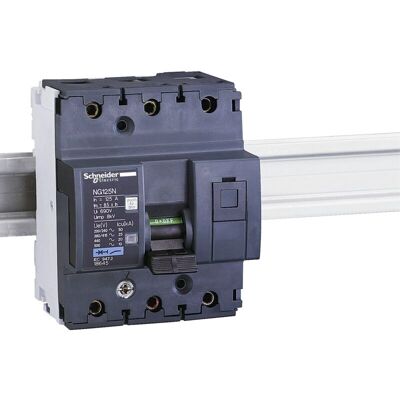 Schneider Electric - Disyuntor NG125N 3P 20A curva C - Protección eléctrica Schneider Electric - Disyuntor NG125N 3P 20A curva C - Protección eléctrica