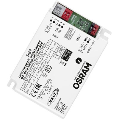 Driver LED Osram OTi DALI NFC - Alta eficiencia, IP20, Dimming Driver LED Osram OTi DALI NFC - Alta eficiencia, IP20, Dimming