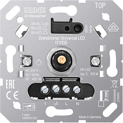 Jung - 1731DD - Universal - LED - Dimmer Jung - 1731DD - Universal - LED - Dimmer
