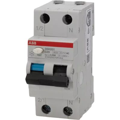 Interruptor Diferencial Abb Dsh201 C20 20 A 30 Ma Interruptor Diferencial Abb Dsh201 C20 20 A 30 Ma
