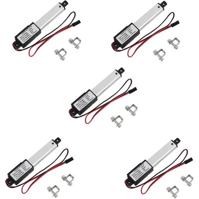 OEM Adecuado Para Actuadores Lineales Miniatura 5x, Carrera De 2 Pulgadas, 90 N/20,3 Lb, Velocidad De 9,5 Mm/s, Actuadores Lineales Eléctricos Impermeables De 12 V. OEM Adecuado Para Actuadores Lineales Miniatura 5x, Carrera De 2 Pulgadas, 90 N/20,3 Lb, Velocidad De 9,5 Mm/s, Actuadores Lineales Eléctricos Impermeables De 12 V.
