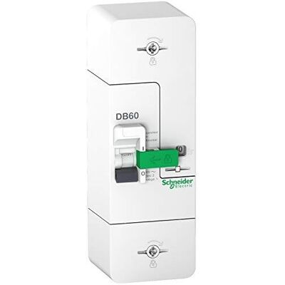 Schneider Electric Resi9 Interruptor Automático Blanco 250v Fiable Schneider Electric Resi9 Interruptor Automático Blanco 250v Fiable