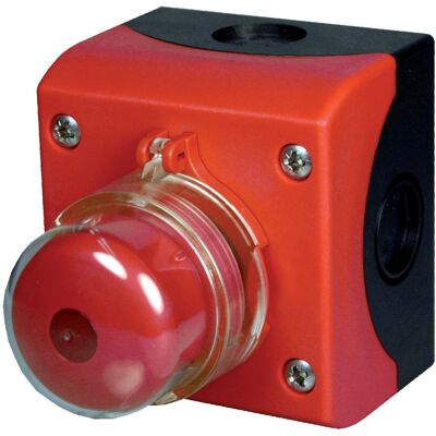 Interruptor de Emergencia Eaton 1NO+1NC Rojo IP66 Interruptor de Emergencia Eaton 1NO+1NC Rojo IP66