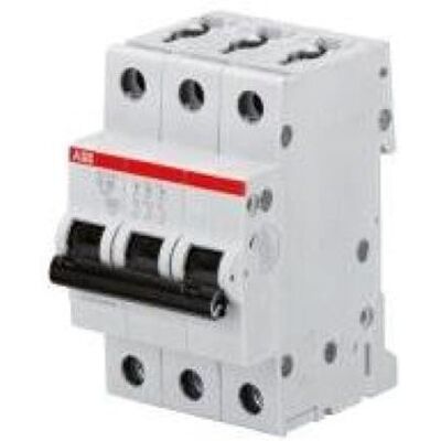 Interruptor Miniatura Abb Sz203-c63 63a 6ka 3 Polos Interruptor Miniatura Abb Sz203-c63 63a 6ka 3 Polos