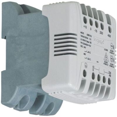 Transformateur De Commande Et Sécurité À Connexion À Vis Primaire 230v À 400v Et Secondaire 24v À 48v - 63va - Legrand Transformateur De Commande Et Sécurité À Connexion À Vis Primaire 230v À 400v Et Secondaire 24v À 48v - 63va - Legrand