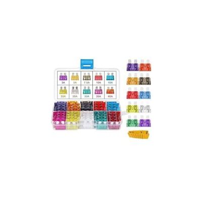 OEM Gebildet 80 Pcs Fusible De Cuchilla Estándar Para Automóvil Surtido De 12v-24v, Fusible Mecánico, 3a 5a 7.5a 10a 15a 20a 25a 30a 35a 40a - Crezuo OEM Gebildet 80 Pcs Fusible De Cuchilla Estándar Para Automóvil Surtido De 12v-24v, Fusible Mecánico, 3a 5a 7.5a 10a 15a 20a 25a 30a 35a 40a - Crezuo