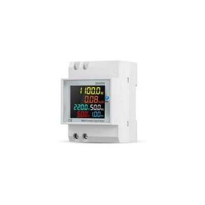 OEM Medidor De Energía Monofásico 6 En 1, Medidor De Electricidad Digital Con Pantalla Lcd, Ca 40-300v 100a, Medidor De Corriente Alterna Kwh, Vatímetro, Voltímetro Y Amperímetro Para Riel Din - Crezuo OEM Medidor De Energía Monofásico 6 En 1, Medidor De Electricidad Digital Con Pantalla Lcd, Ca 40-300v 100a, Medidor De Corriente Alterna Kwh, Vatímetro, Voltímetro Y Amperímetro Para Riel Din - Crezuo