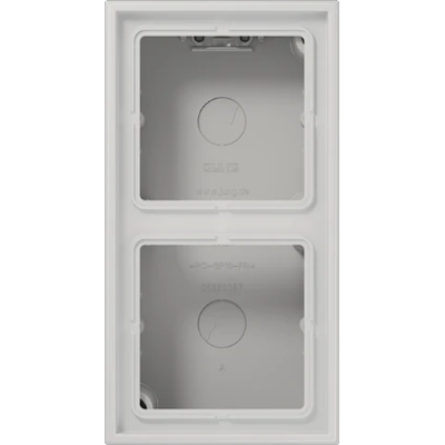 Jung Tapa De Superficie Doble, Ls Cube, Duroplástico, Gris Claro, Montaje Vertical Y Horizontal Ls 582 A Lg Jung Tapa De Superficie Doble, Ls Cube, Duroplástico, Gris Claro, Montaje Vertical Y Horizontal Ls 582 A Lg
