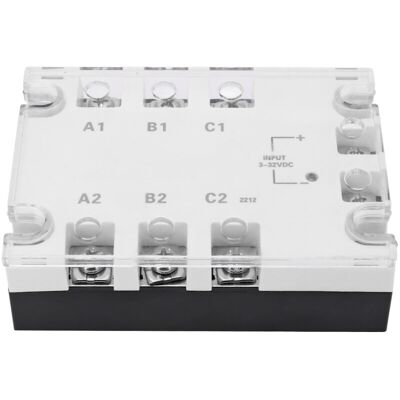OEM Relé De Estado Trifásico De 3-32 V Cc A 24-480 V Ca, 25 A, Resistente A Ruidos Y A Descargas Eléctricas, Fiable, Ideal Para Accesorios Eléctricos, Automatización Industrial Y Control (tsr-25da-h) OEM Relé De Estado Trifásico De 3-32 V Cc A 24-480 V Ca, 25 A, Resistente A Ruidos Y A Descargas Eléctricas, Fiable, Ideal Para Accesorios Eléctricos, Automatización Industrial Y Control (tsr-25da-h)
