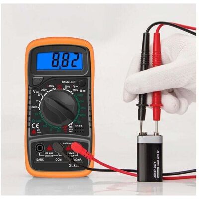 OEM Multímetro Digital Xl830l De 2000 Cuentas, Mini Multímetro, Probador De Baterías, Corriente, Voltaje, Ca, Cc, Resistencia, Zumbador, Transistor, Voltímetro, Amperímetro Con Pantalla Lcd Retroiluminada OEM Multímetro Digital Xl830l De 2000 Cuentas, Mini Multímetro, Probador De Baterías, Corriente, Voltaje, Ca, Cc, Resistencia, Zumbador, Transistor, Voltímetro, Amperímetro Con Pantalla Lcd Retroiluminada