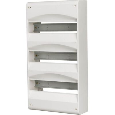 Eaton Montaje En Superficie Dbo, 3 Filas, Con Pared Trasera, Clase 2, 110155 Eaton Montaje En Superficie Dbo, 3 Filas, Con Pared Trasera, Clase 2, 110155