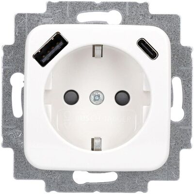 Busch-Jaeger EUCB2USBAC-214 - Enchufe eléctrico Busch-Jaeger EUCB2USBAC-214 - Enchufe eléctrico