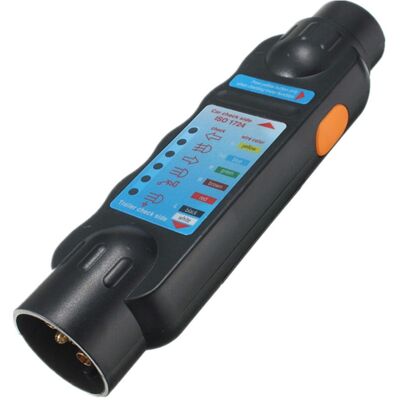 OEM Probador De Remolque De 7 Pines, 12 V, Enchufe De 7 Pines, Probador De Toma De Remolque, Probador De Toma De Remolque, Luces, Herramientas De Diagnóstico De Circuitos De Cableado, Adecuado Para Remolq OEM Probador De Remolque De 7 Pines, 12 V, Enchufe De 7 Pines, Probador De Toma De Remolque, Probador De Toma De Remolque, Luces, Herramientas De Diagnóstico De Circuitos De Cableado, Adecuado Para Remolq