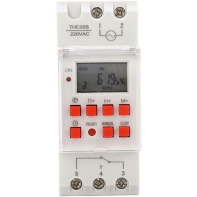 OEM Temporizador Para Calentador De Agua Eléctrico, Interruptor Temporizador, Interruptor Temporizador Digital De 30 A Con Pantalla Lcd De 1 Segundo, Relé De Retardo De Tiempo Digital De 220 V -crezuo OEM Temporizador Para Calentador De Agua Eléctrico, Interruptor Temporizador, Interruptor Temporizador Digital De 30 A Con Pantalla Lcd De 1 Segundo, Relé De Retardo De Tiempo Digital De 220 V -crezuo