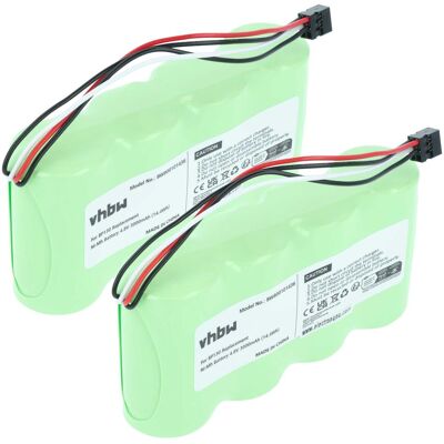 Vhbw 2x Batería Reemplaza Bp-130, Bp130 Para Medidor (3000 Mah, 4,8 V, Nimh) Vhbw 2x Batería Reemplaza Bp-130, Bp130 Para Medidor (3000 Mah, 4,8 V, Nimh)