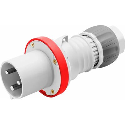Gewiss Enchufe Hp - Ip44/ip54 - 3p+n+e - 63a - 380-415v 50/60hz - Rojo - 6h - Conexión Por Tornillo, Gw61021h Gewiss Enchufe Hp - Ip44/ip54 - 3p+n+e - 63a - 380-415v 50/60hz - Rojo - 6h - Conexión Por Tornillo, Gw61021h