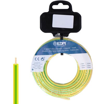 Cable Flexible Bicolore de Edm 25m - Cable Eléctrico Cable Flexible Bicolore de Edm 25m - Cable Eléctrico