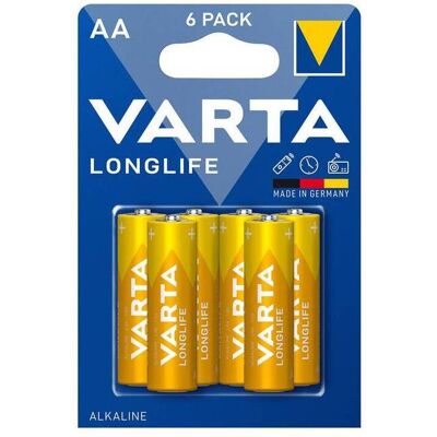 20 X Varta Batt Longlife Alcalina Stilo Bl 6 Pz 20 X Varta Batt Longlife Alcalina Stilo Bl 6 Pz