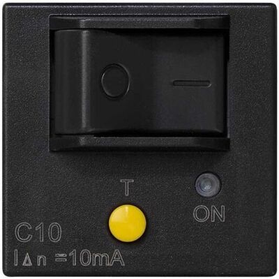 Placa K45 Magnetotérmico Diferencial 10a-10ma Gris Grafito Simon K107a/14 Placa K45 Magnetotérmico Diferencial 10a-10ma Gris Grafito Simon K107a/14