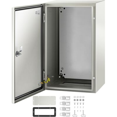 Caja De Distribución Electrica 50x30x25 Cm Caja Electrica Ip66 Caja De Distribución Electrica De Acero Al Carbono Cubierta Para Contador Electrico Impermeable De Exterior Para Montaje En Pared - Vevor Caja De Distribución Electrica 50x30x25 Cm Caja Electrica Ip66 Caja De Distribución Electrica De Acero Al Carbono Cubierta Para Contador Electrico Impermeable De Exterior Para Montaje En Pared - Vevor