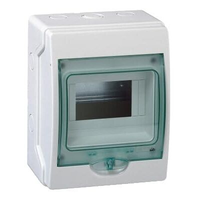 Caja Eléctrica Schneider Electric Mureva Mini 6 Módulos Transparente Caja Eléctrica Schneider Electric Mureva Mini 6 Módulos Transparente