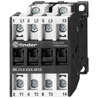 Finder 6K.14.8.230.4718 Relé industrial - 3 NO 1 NF 7.5kW 230V AC Finder 6K.14.8.230.4718 Relé industrial - 3 NO 1 NF 7.5kW 230V AC