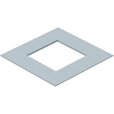 Cubierta cuadrada de acero OBO Bettermann - UZD250-3/4 - Seco Cubierta cuadrada de acero OBO Bettermann - UZD250-3/4 - Seco