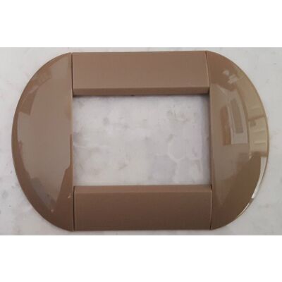 Trade Shop - Placa de Interruptor Moderna - Compatible con Series Living - Gris Trade Shop - Placa de Interruptor Moderna - Compatible con Series Living - Gris