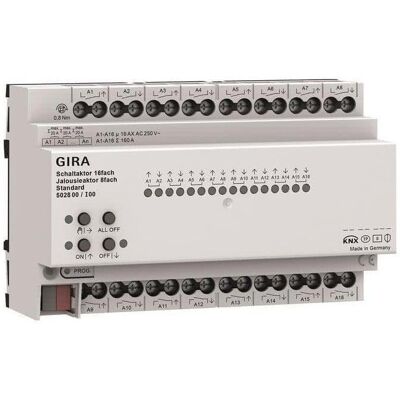 No Name Gira Actuador relé cortinas 16X/8X 16A KNX No Name Gira Actuador relé cortinas 16X/8X 16A KNX