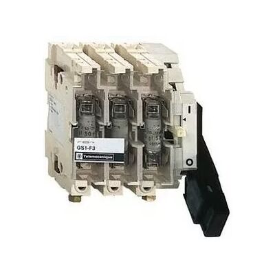 Schneider Electric GS1 JD3 - Interruptor fusible 3P - Blanco Schneider Electric GS1 JD3 - Interruptor fusible 3P - Blanco