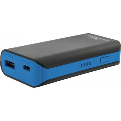 Fp - Ión De Litio 4400mah Negro - Azul Batería Externa Fp - Ión De Litio 4400mah Negro - Azul Batería Externa
