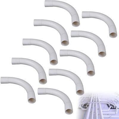 OEM Codos Para Tubos Aislantes, 10 Piezas De Tubos Eléctricos Con Funda De Pvc, Conector De Conexión De Tuberías De 90 Grados, Instalación En Pared De Canal De Cable De Tubo Eléctrico, Codos De Tubería Pa OEM Codos Para Tubos Aislantes, 10 Piezas De Tubos Eléctricos Con Funda De Pvc, Conector De Conexión De Tuberías De 90 Grados, Instalación En Pared De Canal De Cable De Tubo Eléctrico, Codos De Tubería Pa