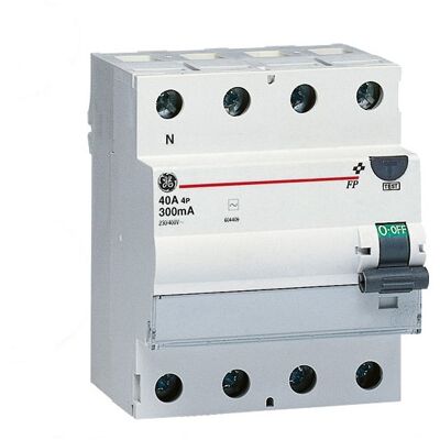ABB Interruptor Diferencial 4p - Tipo Ac 25a 30ma ABB Interruptor Diferencial 4p - Tipo Ac 25a 30ma