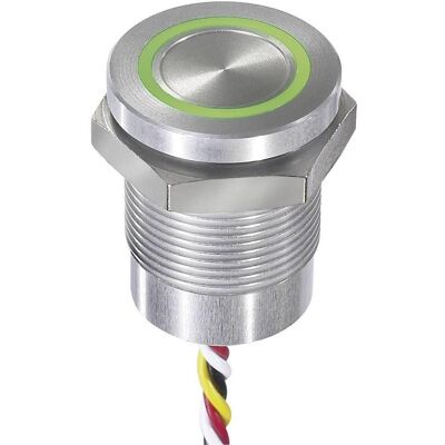 Botón Pulsador Apem Cpb2110000kgss Led Bicolor 24 V 0,2 A Botón Pulsador Apem Cpb2110000kgss Led Bicolor 24 V 0,2 A