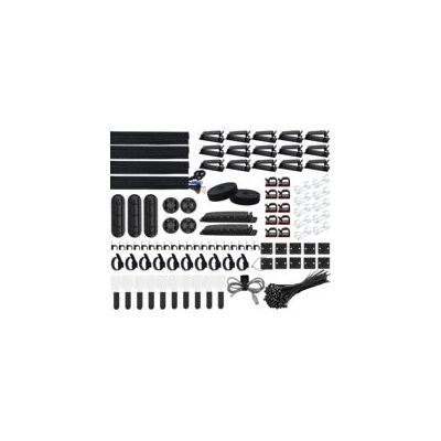 OEM Kit De Gestión De Cables De 200 Piezas, 4 Fundas Para Cables, 3 Clips Para Cables, 10+2 Bridas Para Cables, 15 Clips Adhesivos Para Cables, 100 Bridas Para Cables - Crezuo OEM Kit De Gestión De Cables De 200 Piezas, 4 Fundas Para Cables, 3 Clips Para Cables, 10+2 Bridas Para Cables, 15 Clips Adhesivos Para Cables, 100 Bridas Para Cables - Crezuo