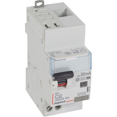 LEGRAND Dx³ Disjoncteur 1p+n Courbe C 32a 4,5/6ka Auto - Leg410764 LEGRAND Dx³ Disjoncteur 1p+n Courbe C 32a 4,5/6ka Auto - Leg410764