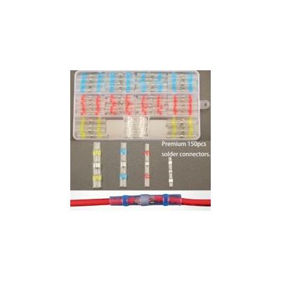 OEM 150 Conectores De Empalme Termorretráctiles Para Cables, Kit De Conectores Terminales Termosellables De Grado Marino - Crezuo OEM 150 Conectores De Empalme Termorretráctiles Para Cables, Kit De Conectores Terminales Termosellables De Grado Marino - Crezuo
