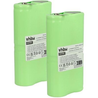 Vhbw 2x Batería Reemplaza Fluke Pm9086 001, B10858, As30006 Para Medidor (4500 Mah, 4,8 V, Nimh) Vhbw 2x Batería Reemplaza Fluke Pm9086 001, B10858, As30006 Para Medidor (4500 Mah, 4,8 V, Nimh)
