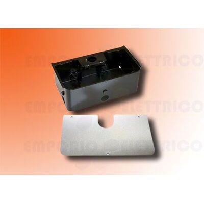 Caja portante FAAC S800H - acero, cubierta de acero inoxidable satinado Caja portante FAAC S800H - acero, cubierta de acero inoxidable satinado